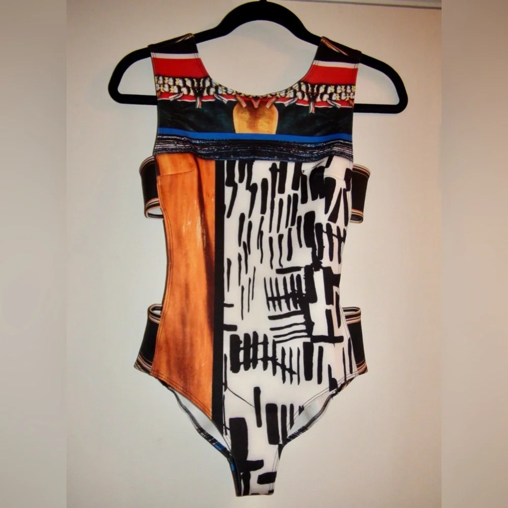 Clover Canyon Imperial Marking Cutout One Piece